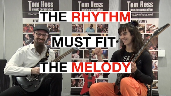 melody and rhythm writing