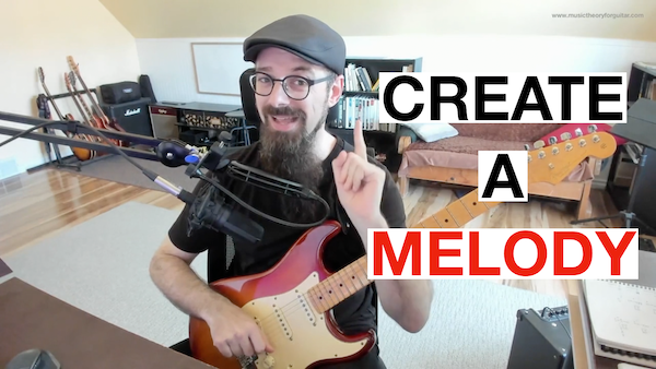 melody improvising guitar