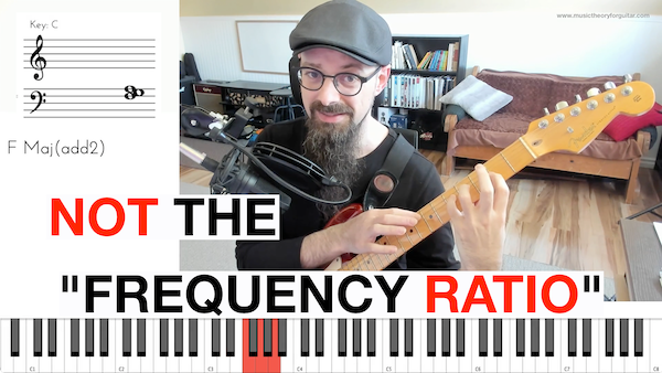 more less dissonant guitar