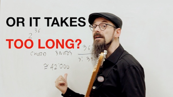 triad and error chords